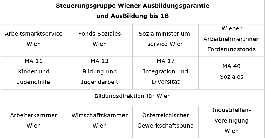 Steuerungsgruppe-Wiener-Ausbildungsgarantie